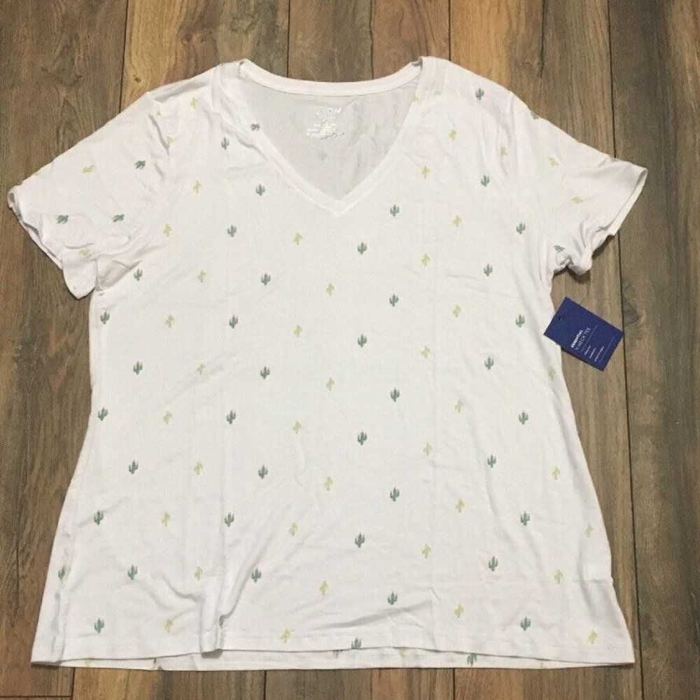 White cactus t shirt size small target